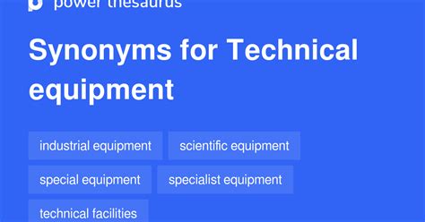 equipments synonyms|EQUIPMENT Synonyms .